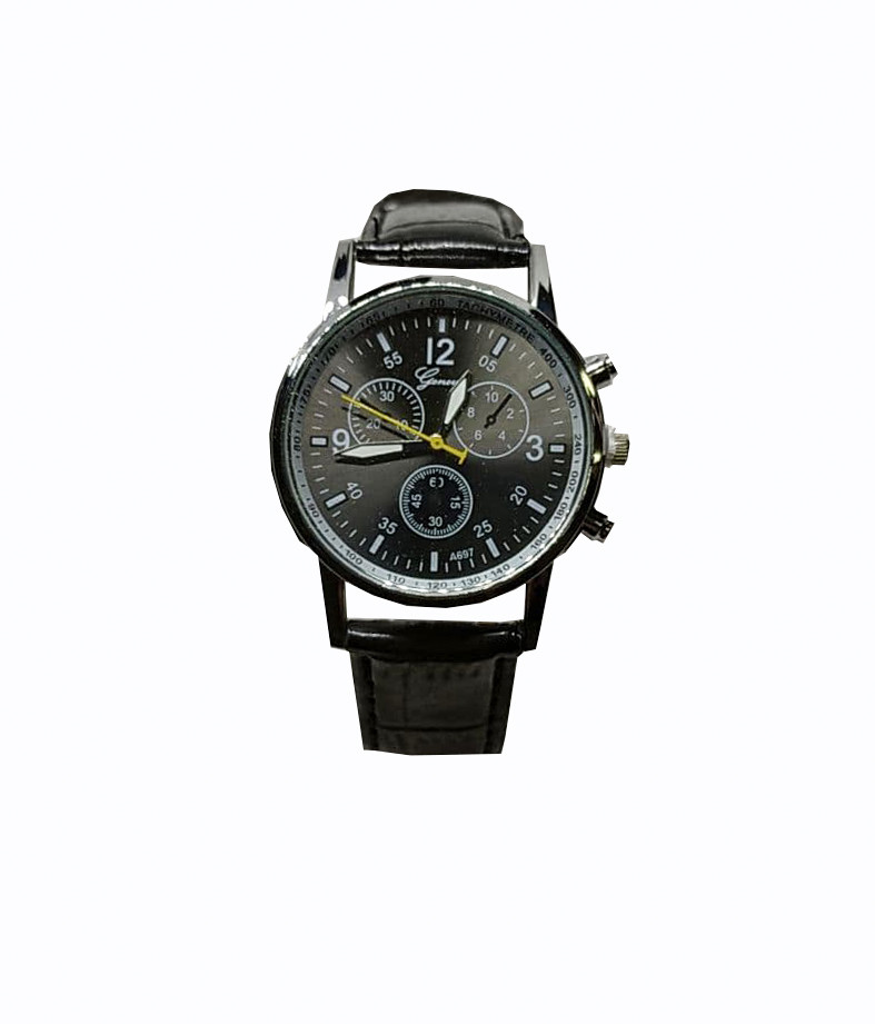 Часы  мужские кварцевые Geneva A697 black