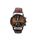 Часы мужские кварцевые Geneva A697 brown опт, фото 2