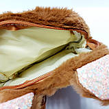 Рюкзак для дівчинки хутряний, фото 5