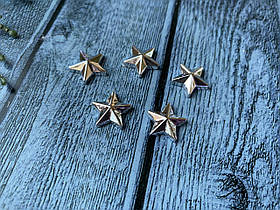 Новорічний декор "Зірочка срібло" 1,5 х 1,5 см, 50 шт. в уп.