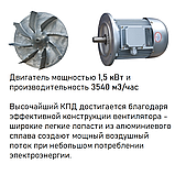 Аспірація MF-9030H 3600 м3/год 1,5 кВт, 380 В, фото 3