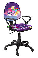 Кресло для школьника на роликах Комфорт New Lux "Мой маленький Пони - 3"