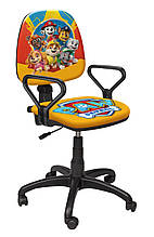 Кресло компьютерное для школьника Комфорт New Lux "Щенячий Патруль"