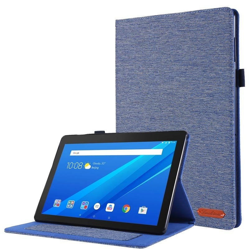 Чехол Cloth Pattern Case для Lenovo Tab M10 (Первое поколение) Blue, фото 1