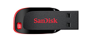 Флеш-пам`ять 32GB "SanDisk Cruzer Blade" USB2.0 blac/red №9193