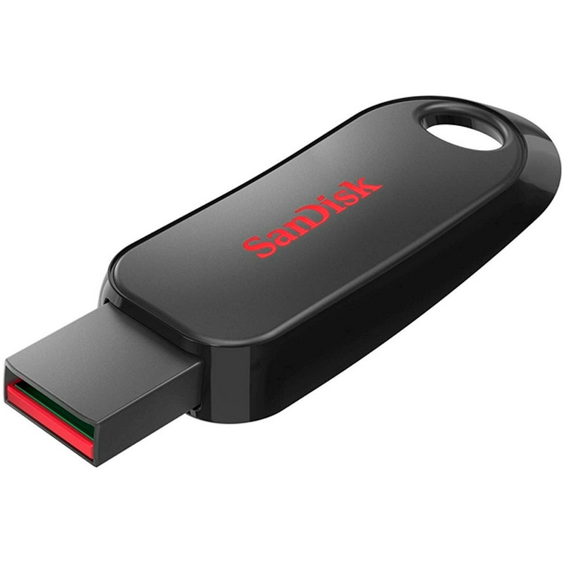 Флеш-пам`ять 64GB "SanDisk Cruzer Snap" USB2.0 black/red №2763