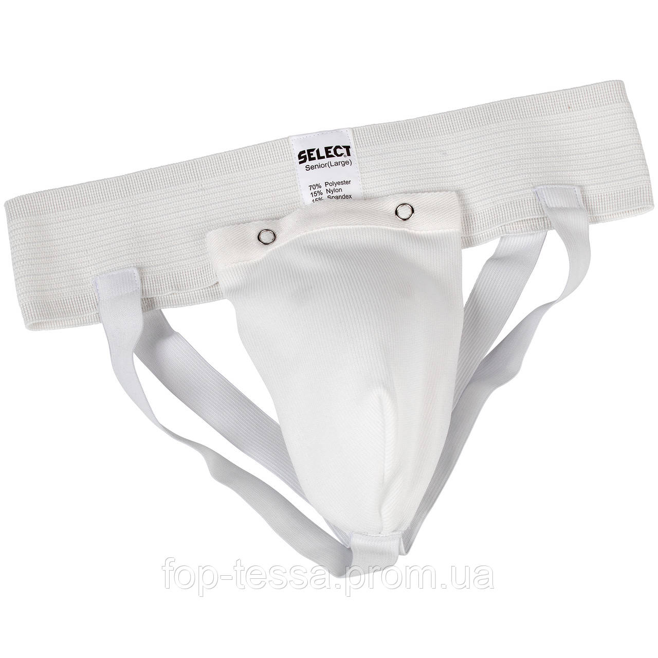 Бандаж паховий SELECT Jockstrap (001), білий, р. S