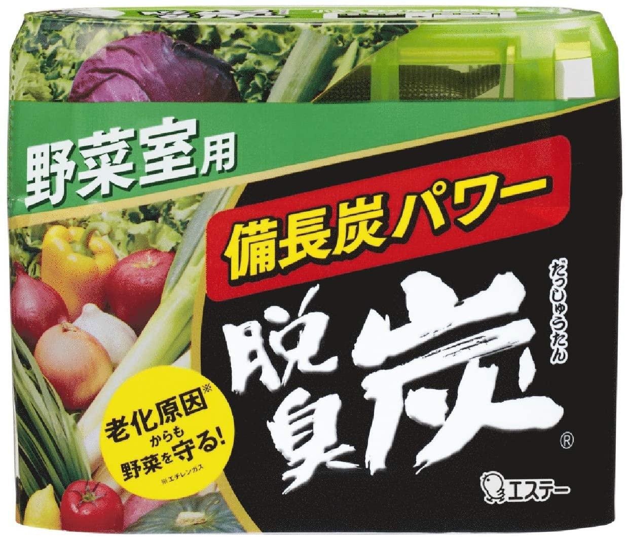 ST Dashshutan Японський поглинач запахів з деревним вугіллям для овочевої камери холодильника, 140 г