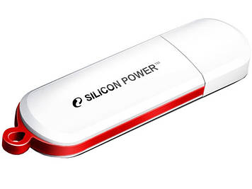 Флеш-пам`ять 16GB "Silicon Power Lux" mini 320 USB2.0 white