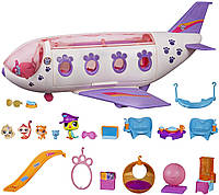 Игровой набор Littlest Pet Shop Pet Jet Самолет для домашних питомцев (B1242)