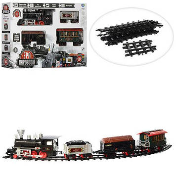 Залізниця на бат-ці "TG" довжина шляху 420см,муз.,дим,світ.,в кор-ці №701830/R/YY126(8)