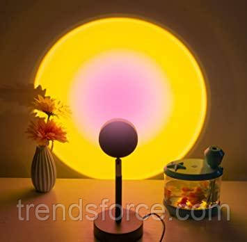 Лампа Sunset Pink Sunset Floor Lamp Sunset Lamp Rainbow Modern Bedroom 198958, фото 1