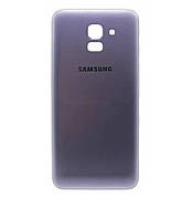 Задня кришка Samsung Galaxy J6 2018 (J600F) сіра сервісний оригінал із розбирання