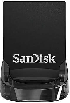 Флеш-пам`ять 16GB "SanDisk Ultra Fit" USB3.1 slim black №3372