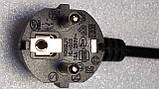 Оригінальний мережний кабель живлення з кутовим гніздовим роз'ємом C5 HONGLIN HL-052LS 1.43м (3G0.75мм2) (Б/В), фото 4