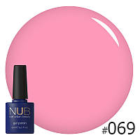 Гель-лак NUB 069 (приглушенный розовый, эмаль), 8 мл