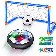 Hoverball (FootBall) usb Аэромяч для домашнього футболу Hover LED Ball