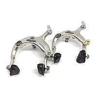 Краби гальм V-brake ALHONGA Road HJ-1201AD без ручок срібло