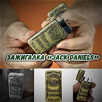 Зажигалка турбо, газовая - Jack Daniels, Zippo (Зиппо) стиль, подарочная, сигаретная.