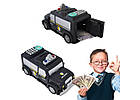 Дитяча електронна скарбничка сейф Машина Money Transporter з кодовим замком і відбитком пальця Дитяча скарбничка, фото 4