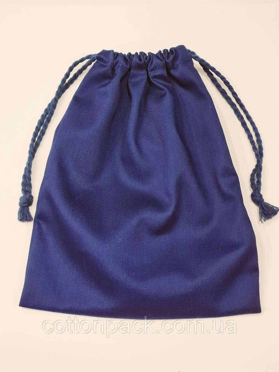 Мішечок 20*25 см. синій, фото 1