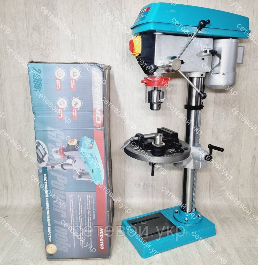 Чеський. Великий настільний свердлильний верстат 100 см 40 кг