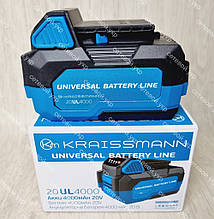 Акумулятор KRAISSMANN 20UL4000 універсальний battary line
