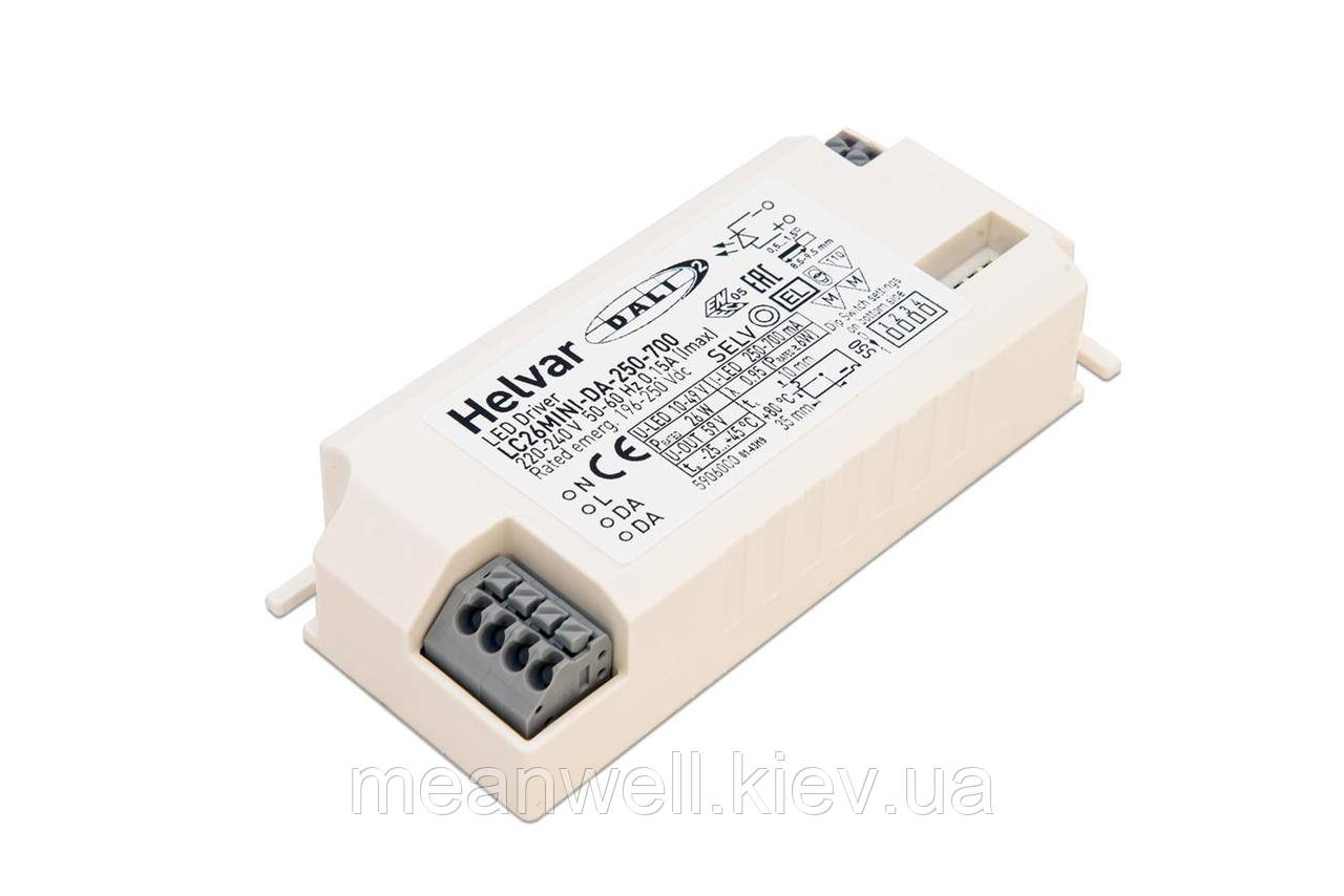 LC26MINI-DA-250-700 Helvar драйвер для светодиодов, LED drivers 26 W, 250 - 700 mA, фото 1