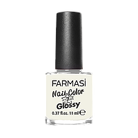 Лак для ногтей 01 Белый Glossy Farmasi