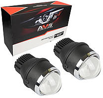 Автомобільні протитуманні лінзи AMS Bi-LED FOG 3" 5500K Світлодіодні фари, комплект 2шт