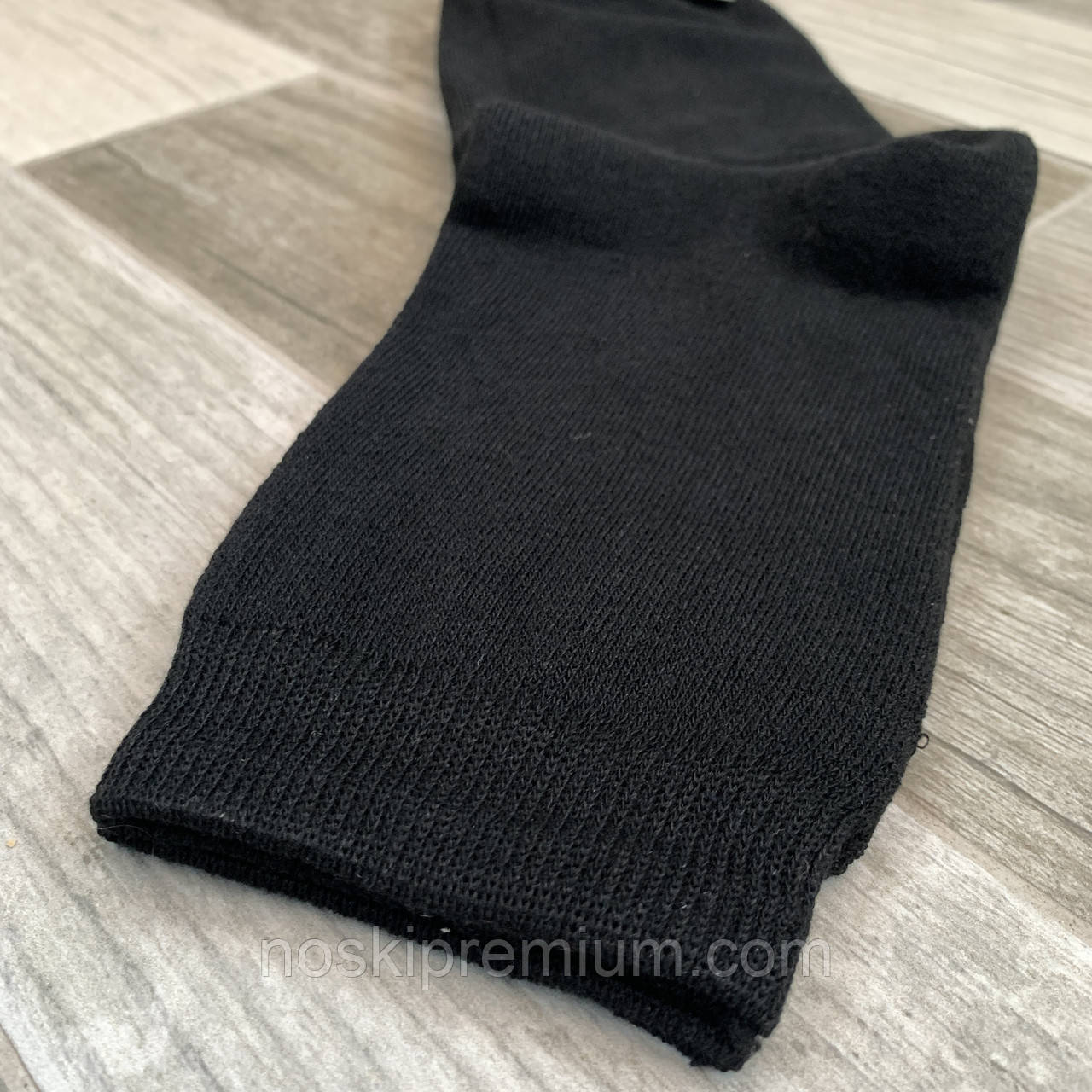 Носки мужские махровые хлопок Монтекс Plus Bambu, размер 27-29, чёрные, 0464 - фото 3 - id-p1520261635