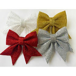 Прикраса новорічна "Бантик", великий асортимент