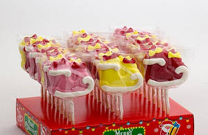 Льодяник на паличці Roks Санчата 70 гр., 27шт/уп