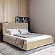 Стильне м'яке ліжко подіум Честер з підйомним механізмом і ящиками для білизни / Bed Chester Richman, фото 9