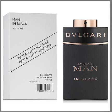 Bvlgari Man In Black парфумована вода 100 ml. (Тестер Булгарі Мен Ін Блек), фото 1
