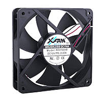 Вентилятор 120x120x25, 12V X-FAN