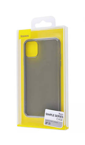 Чохол-накладка Baseus Simple для iPhone 11 6.1" Прозорий (099238), фото 3