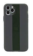 Чехол-накладка TPU Glossy Line Full Camera для iPhone 12 Pro Max 6.7" Черный (158596)