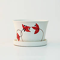 Горщик керамічний для пересадки квітів P194