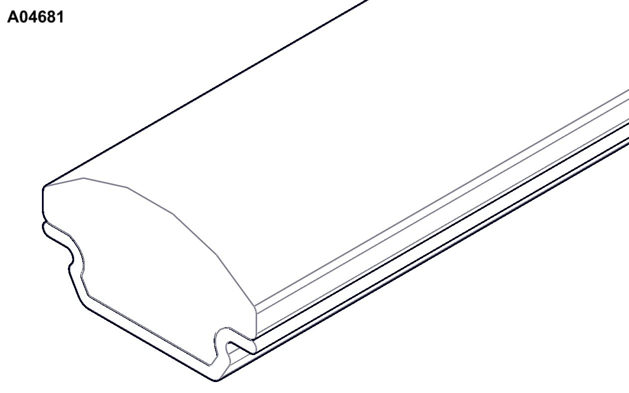 Рейка ходова для VISIO-125 L2900