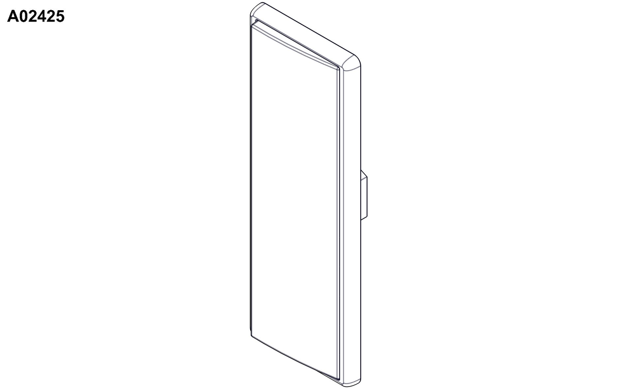 Ліктьова кнопка GC-PC срібляста