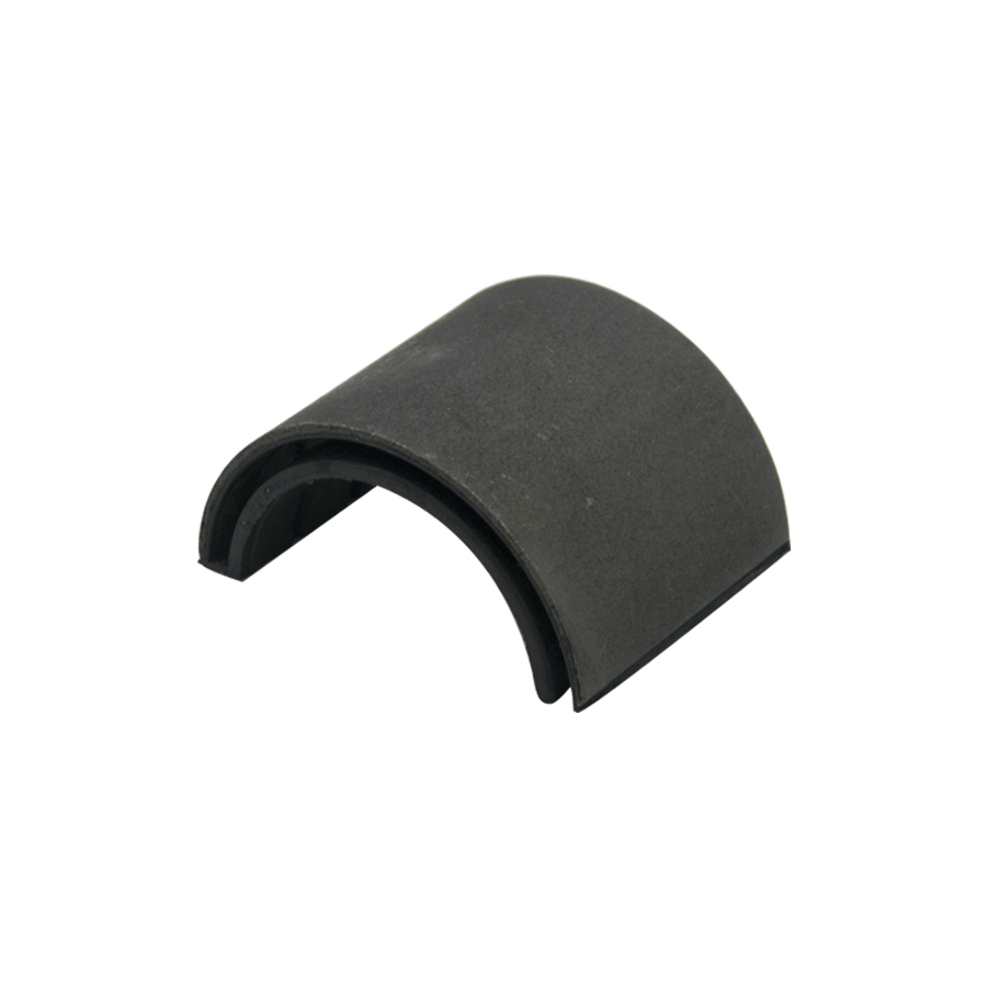 Втулка стабилизатора центр (1/2) MAN F90 81437040061, полукольцо 59x78x60, фото 1