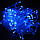 Гірлянда Бахрома Led 200 блакитна, фото 4