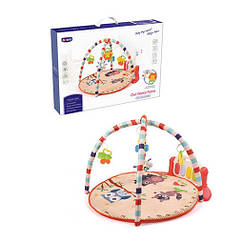 Розвивальний ігровий килимок для немовляти QX-9202 Червоний