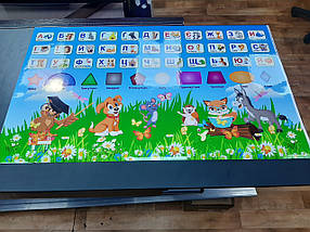 Дитяча наклейка на стіл з абеткою, 60 х 100 см, фото 3