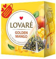 Чай в пирамидках Ловаре Золотой Манго Lovare Golden Mango 15 шт по 2г