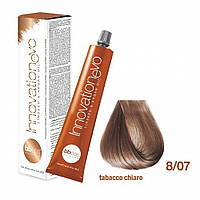 Стойкая Краска Для Волос BBCos Innovation Evo Hair Color Cream № 8/07 Светлый Табачный, 100 Мл