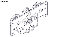 Каретка с роликами для VISIO-125