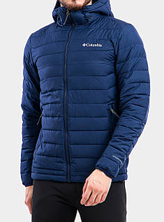 Оригінальна утеплена чоловіча куртка Columbia Powder Lite Hooded Jacket (1693931-465)