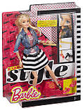 Лялька Barbie Style Барбі модниця в спідниці в смужку, фото 3